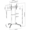 SpeaKa Professional SP-TVC-300 TV-Rollwagen 94,0 cm (37) - Produktbild-Vorschau 6