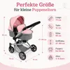 Bayer Chic 2000 Kombi-Puppenwagen Mika | 2in1 Buggy & Produktbild-Vorschau 16