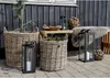 Kosze House Nordic 2 szt. Okrągły bluszcz Kubu rattan Podgląd zdjęcia produktu 3