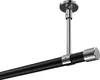 Interdeco Gardinenstange / Vorhangstange Schwarz / Chrom, Produktbild-Vorschau 1