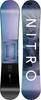 A snowboard shown from both the top and bottom sides. Produktbild-Vorschau