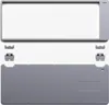 A set of keyboard components laid out on a white background. Produktbild-Vorschau