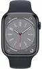 Apple Watch Series 8 GPS 45mm Aluminium Schwarz (Midnight) Produktbild-Vorschau 2
