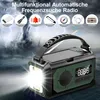 Handkurbel-Radio mit 12000mAh Akku, Solar, AM/FM, Powerbank Produktbild-Vorschau 4