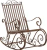 Fauteuil à bascule en métal modèle Smile (lot de 2) - Voir les images du produit 5