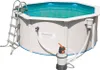 Bestway Hydrium Schwimmbad 56566 oberirdisch rund 305x122cm Produktbild-Vorschau 25