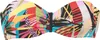 Bruno Banani Bügel-Bandeau-Bikini Onyx bunt Größe 34 Cup A Produktbild-Vorschau 4