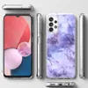 Multiple views of a phone case with a marble pattern. Produktbild-Vorschau