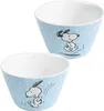 The Peanuts Schüssel Snoopy - Müslischale Schale Blau mit Produktbild-Vorschau 1