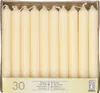 Papstar Tafelkerzen creme 16.6 cm 30 Stück Náhled obrázku produktu 2