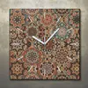 Wohnzimmer Leinwand Uhr Geräuschlos Küche 30x30 Produktbild-Vorschau 1