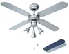 Bestron Deckenventilator mit 3 Lampen, große Produktbild-Vorschau 12