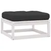 vidaXL 3-tlg. Garten-Lounge-Set mit Kissen Kiefer Produktbild-Vorschau 6
