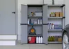 Armadio in resina con ripiani 2 ante, (interno/esterno) Anteprima dell’immagine prodotto 4