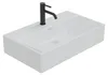 HAGO24 Waschbecken Keramik 605x365x130mm eckig Produktbild-Vorschau 1