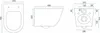 Wandhängendes Rea CARLO MINI RIMLESS Steel Black Produktbild-Vorschau 5