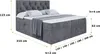 ALTDECOR Boxspringbett mit H3 Matratze und Topper - 140 x Produktbild-Vorschau 6