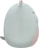 A side view of a plush toy hippo. Produktbild-Vorschau