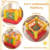Château gonflable pour enfants COSTWAY, avec 4 entrées, Voir les images du produit 4