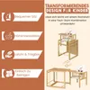 4myBaby GmbH Kombihochstuhl | Leicht Umbaubar kinder Stuhl Produktbild-Vorschau 3