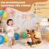 Kinder Schaukelpferd Baby Schaukeltier Rentier mit Produktbild-Vorschau 7