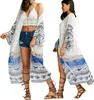 Pareo Długa Tunika Plażowa Zwiewna Letnia Sukienka Boho Podgląd zdjęcia produktu 6