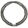 Esprit Damen Kette Collier Charm Silber Taupe Stones Produktbild-Vorschau 2