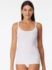 Schiesser Damen Spaghettitop Pure Rib - weiss - Größe 42 Produktbild-Vorschau 4