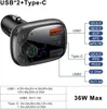 Baseus Bluetooth-Sender / Autoladegert MP3 Player Schwarz Produktbild-Vorschau 22