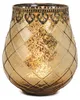 Vintage Kerzenglas Laterne als Outdoor Windlicht gold in 18 Produktbild-Vorschau 1