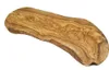 A rustic, irregularly shaped wooden cutting board with a natural edge. Produktbild-Vorschau