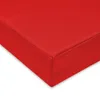 A close-up view of a red cushion or mattress corner. Produktbild-Vorschau