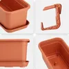 KADAX Skrzynka Balkonowa Doniczka 80cm z Uchwytami Podgląd zdjęcia produktu 5