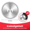 8 Stück Rasentrimmer Messer Metall Rasentrimmer Produktbild-Vorschau 4