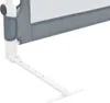 vidaXL Ochraniacz na łóżko dla dziecka szary 150x42 cm Podgląd zdjęcia produktu 6