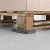 vidaXL Rubbergranulaatrol, zwart, 1000 x 10 x 0,3 cm, Productafbeelding-voorbeeld 4