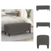 A gray upholstered bench is shown in a bedroom setting and in multiple separate views. Náhľad obrázku produktu