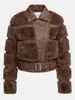 Tazzio Damen Übergangsjacke F800 (Braun, L) Produktbild-Vorschau 8