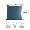 Komfortec 100% Baumwolle Kissenbezüge 2er Set 40x40 cm, Produktbild-Vorschau 3