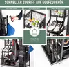 eluno Golftaschen Organizer mit Ablageflächen und Körben, Produktbild-Vorschau 4