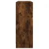 vidaXL Příborník Kouřový dub 91x28x75 cm Dřevěná konstrukce Náhled obrázku produktu 7