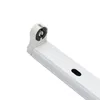 Halterung für LED-Röhren 120 cm T8 Weiß Produktbild-Vorschau 2