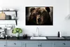 MuchoWow® MuchoWow® Gerahmtes Poster Nahaufnahme Braunbär Produktbild-Vorschau 3