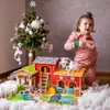 WOOPIE GREEN Mega Farm - Figurine di animali: Stalla, Anteprima dell’immagine prodotto 21