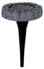 3er-Set LED Solar-/Bodenerdspieß "KIAN" Ø: 12 cm, Lampe für Produktbild-Vorschau 3