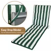 Herlag Liegenauflage Mia Grün-Gestreift 200x60x5cm für Produktbild-Vorschau 4