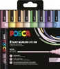 POSCA Marqueur à pigments POSCA PC-5M boîte de 8 pastels Voir les images du produit 1