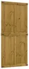 Porta del fienile  Marrone Miele 100 x 210 cm Anteprima dell’immagine prodotto 1