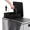 SONGMICS Mülltrenner 2 x 30,0 l silber Produktbild-Vorschau 17