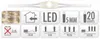LED Deco vnitřní světelný řetěz Drát 20 kapek Vánoce na Náhled obrázku produktu 29